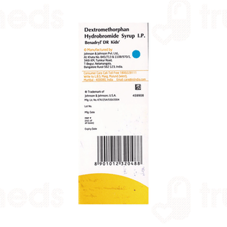 Benadryl Dr Kids Mixfruit Flavour Syrup 100ml