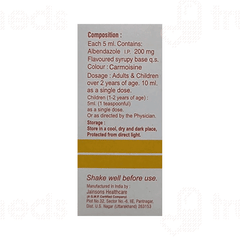 Beworm 200 MG Syrup 10 ML Beworm 200 MG Syrup 10 ML