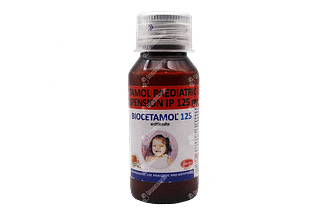 Biocetamol 125 Strawberry Falvour Suspension 60ml