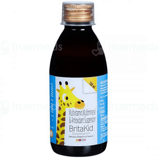 Britakid Mixed Fruit Flavour Suspension 150Ml