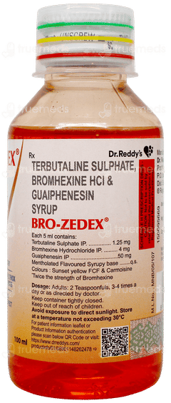 Bro Zedex Expectorant 100Ml Bro Zedex Expectorant 100Ml