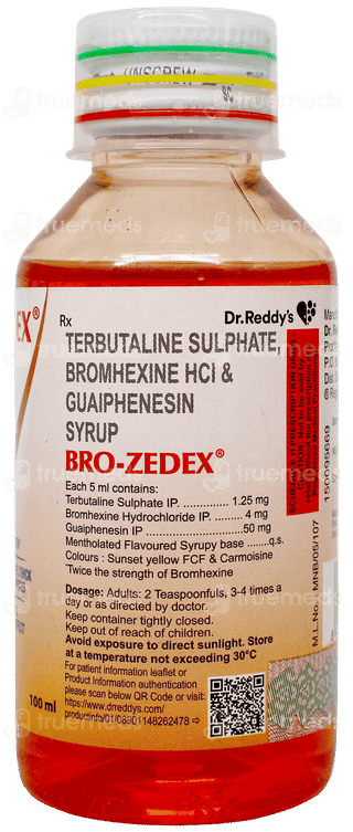 Bro Zedex Expectorant 100Ml