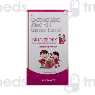 Bro Zedex Ls Kid Raspberry Flavour Expectorant 60ml