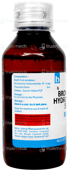 Brohex Syrup: Uses, Side Effects, Price & Substitutes