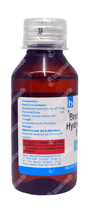 Brohex 4 MG  Syrup 100 ML