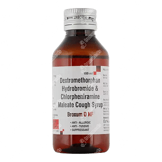 Broxum D Nf 2/10 MG Syrup 100 ML