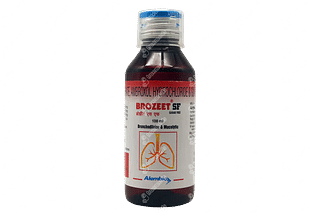 Brozeet Sf 1.25/15 MG Syrup 100 ML