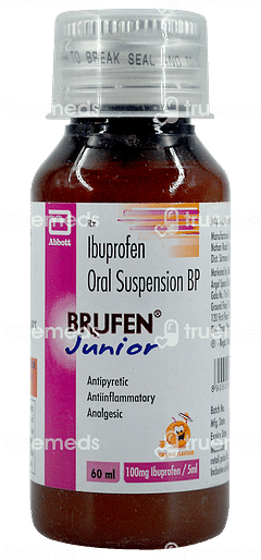 Brufen Junior Orange Flavour Suspension 60ml