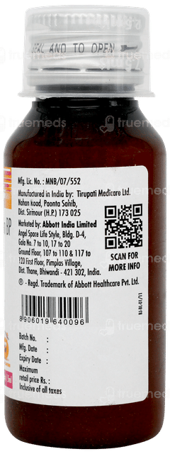 Brufen Junior Orange Flavour Suspension 60ml