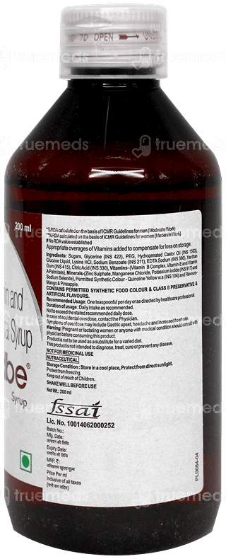 Cadbe Syrup 200Ml