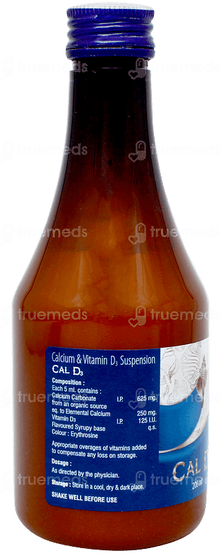 Cal D3 Syrup 200ml