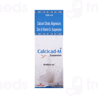Calcicad M 1000 Mg/200iu/100mg/4mg Syrup 200 ML