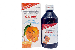 Calcifit 250 Mg/125iu/5mg Syrup 200 ML