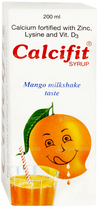 Calcifit Mango Milkshake Flavour Syrup 200ml