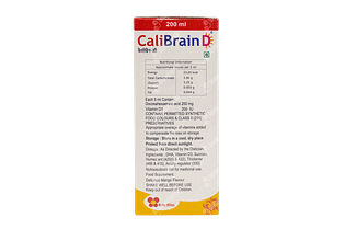 Calibrain D Mango Flavour Suspension 200ml