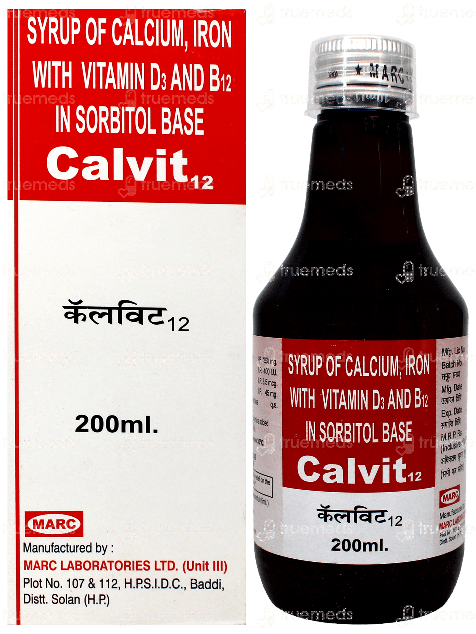 Calvit 12 Syrup 200Ml