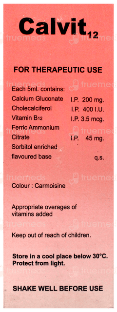 Calvit 12 Syrup 200Ml