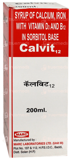 Calvit 12 Syrup 200Ml