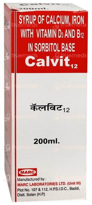Calvit 12 Syrup 200Ml