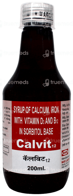 Calvit 12 Syrup 200Ml