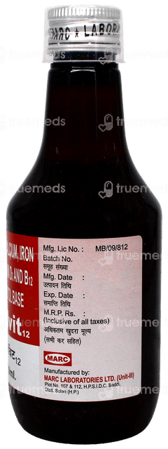 Calvit 12 Syrup 200Ml