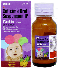 Cefix Pineapple Flavour Dry Syrup 30ml Cefix Pineapple Flavour Dry Syrup 30ml