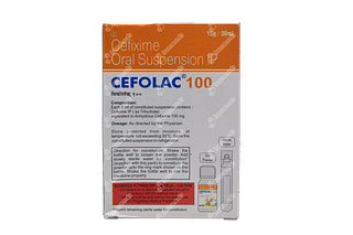 Cefolac 100 MG Syrup 30 ML