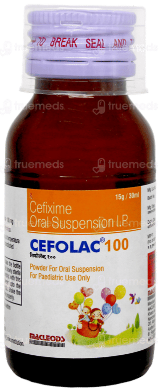 Cefolac 100 Suspension 30ml
