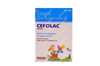 Cefolac 50 MG Syrup 30 ML