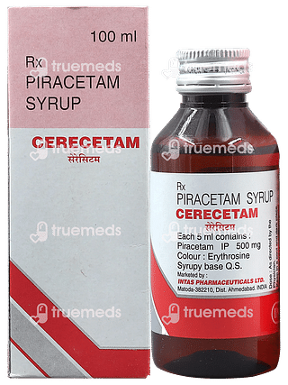 Cerecetam 500 MG Syrup 100 ML