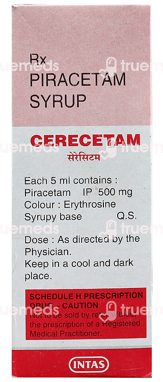 Cerecetam 500 MG Syrup 100 ML