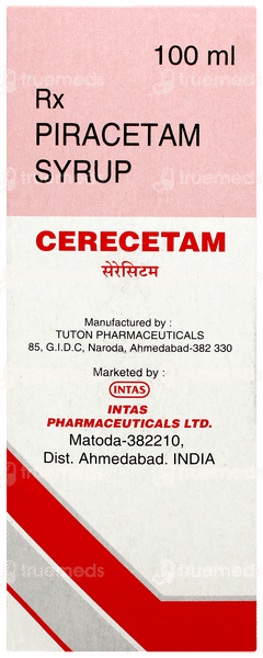 Cerecetam Syrup 100ml Cerecetam Syrup 100ml