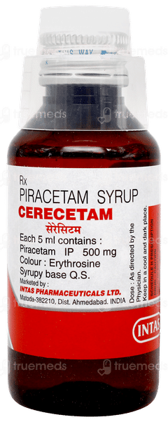 Cerecetam Syrup 100ml Cerecetam Syrup 100ml