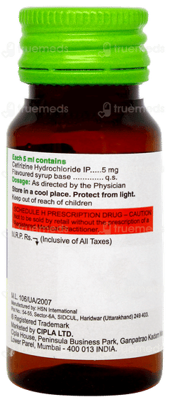 Cetcip Syrup 30ml