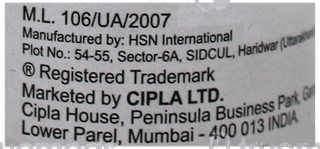 Cetcip Syrup 30Ml