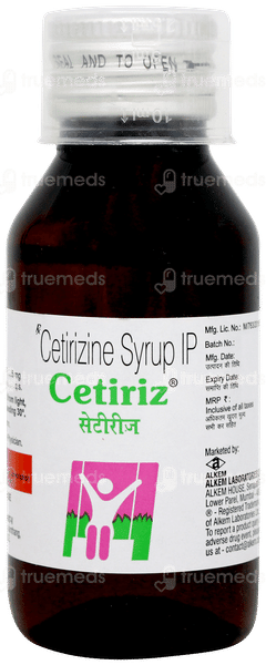 Cetiriz Syrup 60ml Cetiriz Syrup 60ml