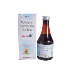 Charge Up Mix Fruit Flavour Syrup 200Ml Charge Up Mix Fruit Flavour Syrup 200Ml