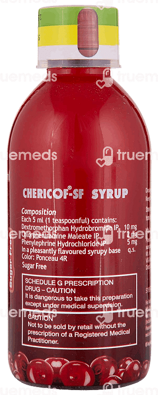 Chericof Sf Syrup 100ml