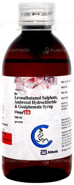 Chupp Ls Syrup 100ml