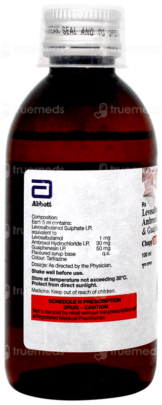 Chupp Ls Syrup 100ml