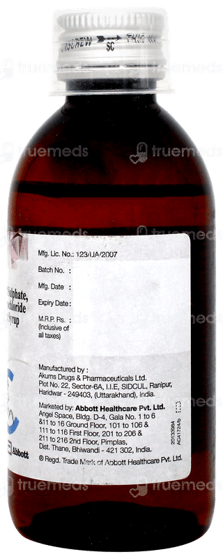 Chupp Ls Syrup 100ml