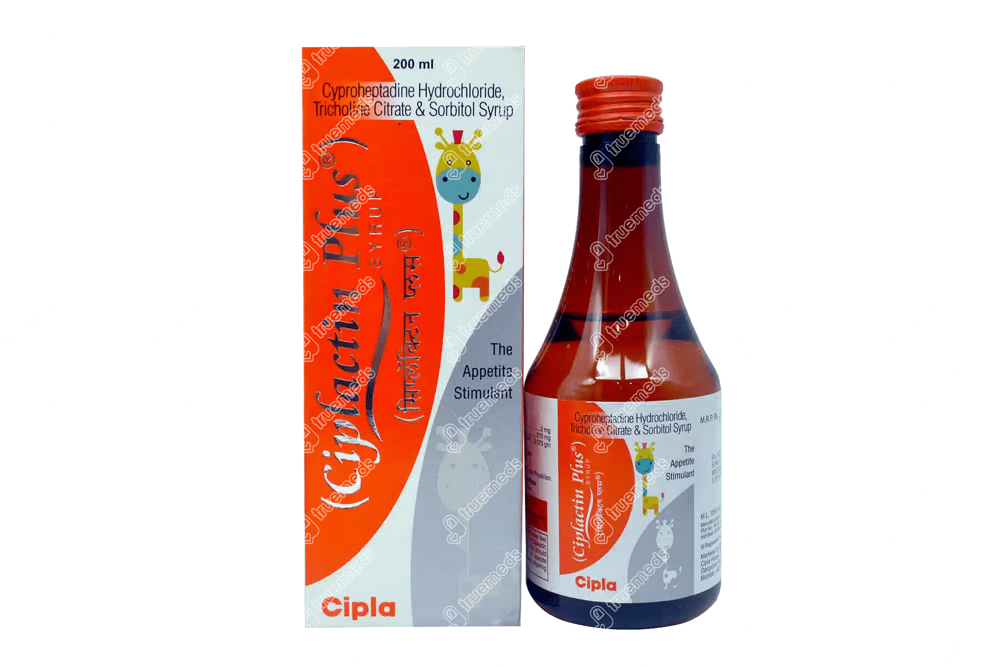 Ciplactin Plus 2752 Mg Syrup 200 Ml - Uses, Side Effects, Dosage, Price ...