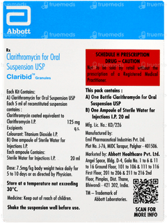 Claribid Suspension 30ml Claribid Suspension 30ml