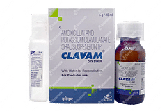 Clavam 125/31.25 MG Dry Syrup 30 ML