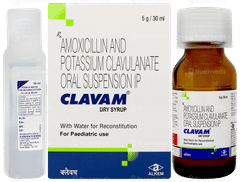 Clavam Dry Syrup 30ml