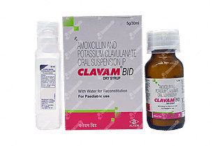 Clavam Bid Dry Syrup 30ml