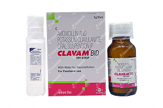 Clavam Bid Dry 200/28.5 MG Syrup 30 ML