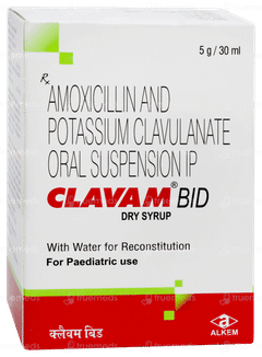 Clavam Bid Dry Syrup 30ml