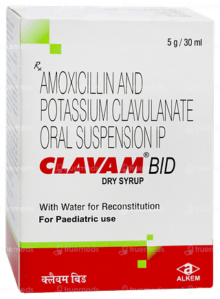 Clavam Bid Dry Syrup 30ml