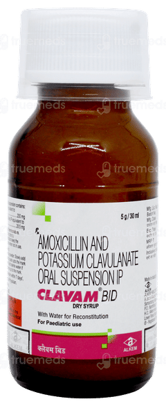 Clavam Bid Dry Syrup 30ml